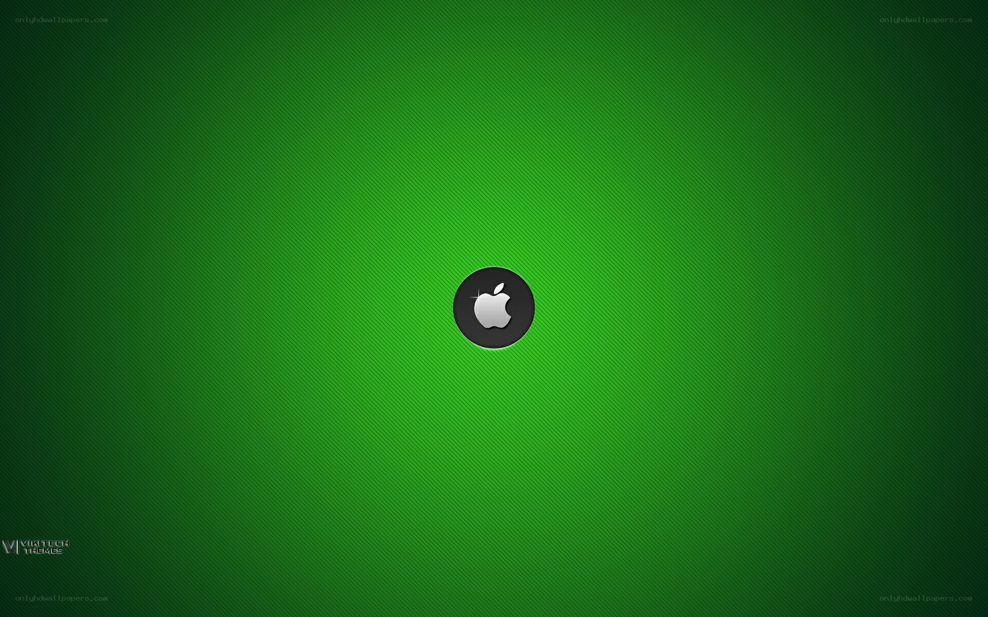 green apple logo wallpaper