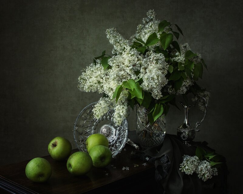 Green Apples and Lilacs