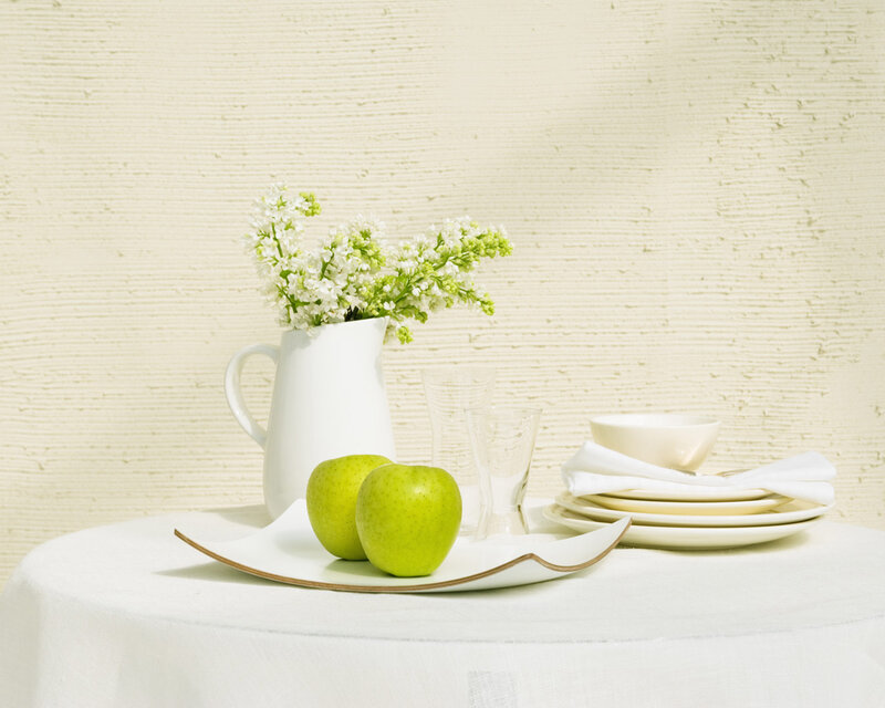 Green Apples on Table