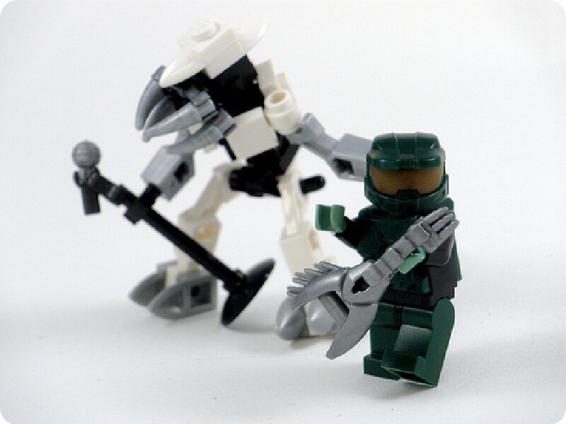 Green-armored Minifigure