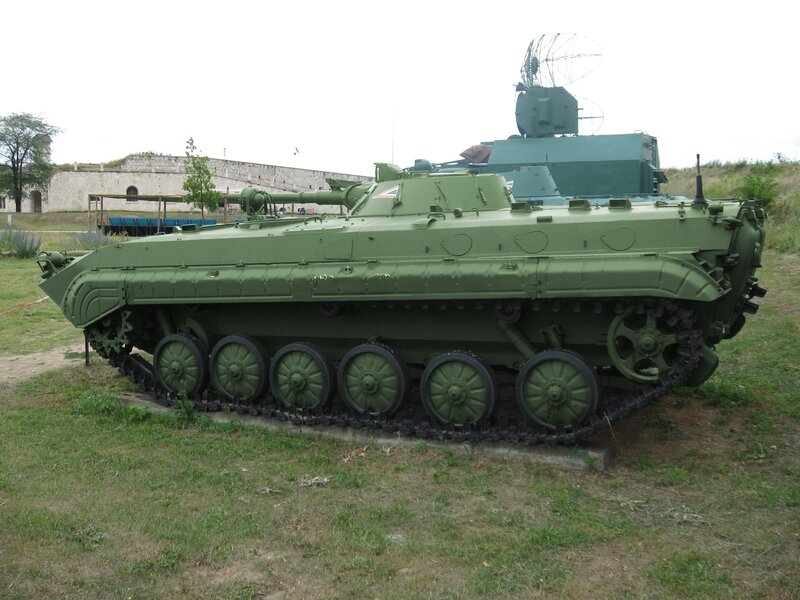 Green Armored Vehicle