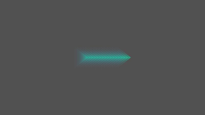 Green Arrow Shape