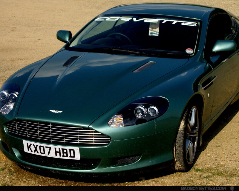 Green Aston Martin Car — Calm