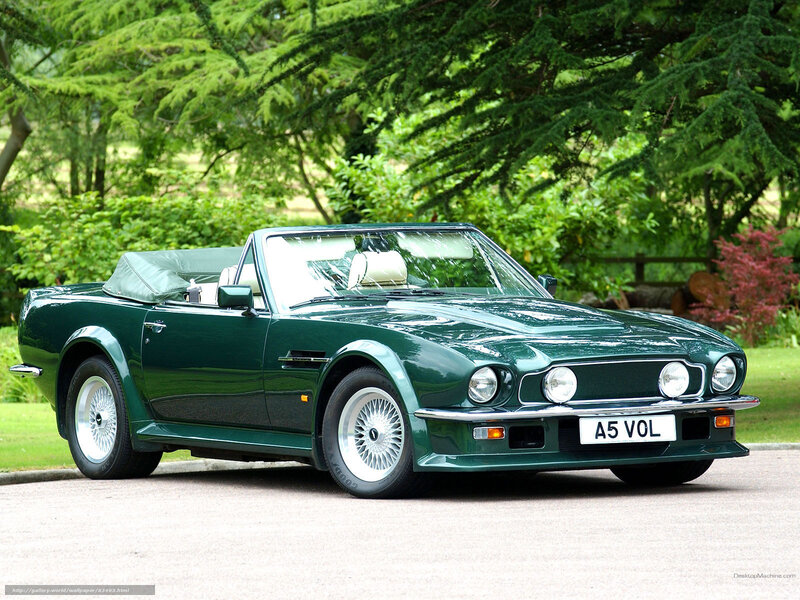 green aston martin convertible