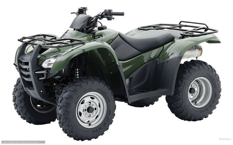 Green Atv Quad Bike — Neutral, Photograph, Black Seat