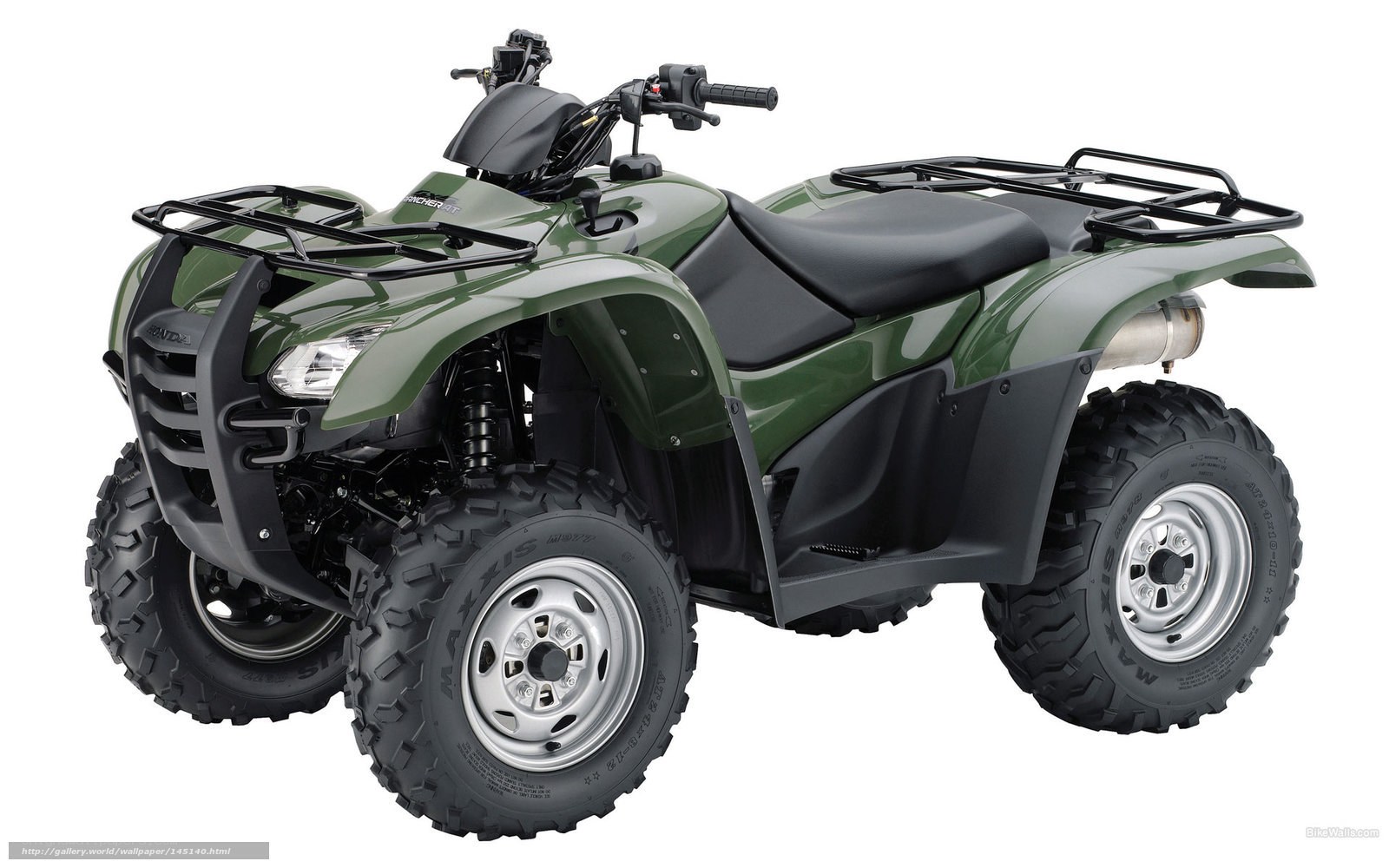 green atv quad bike