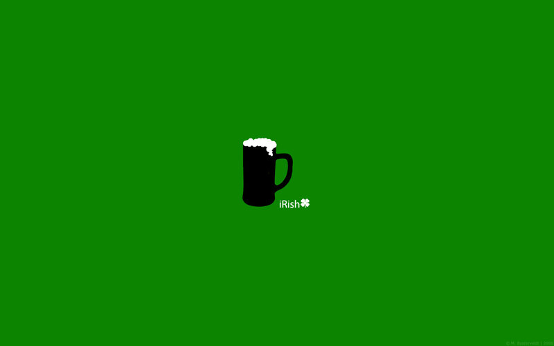 green background with beer mug