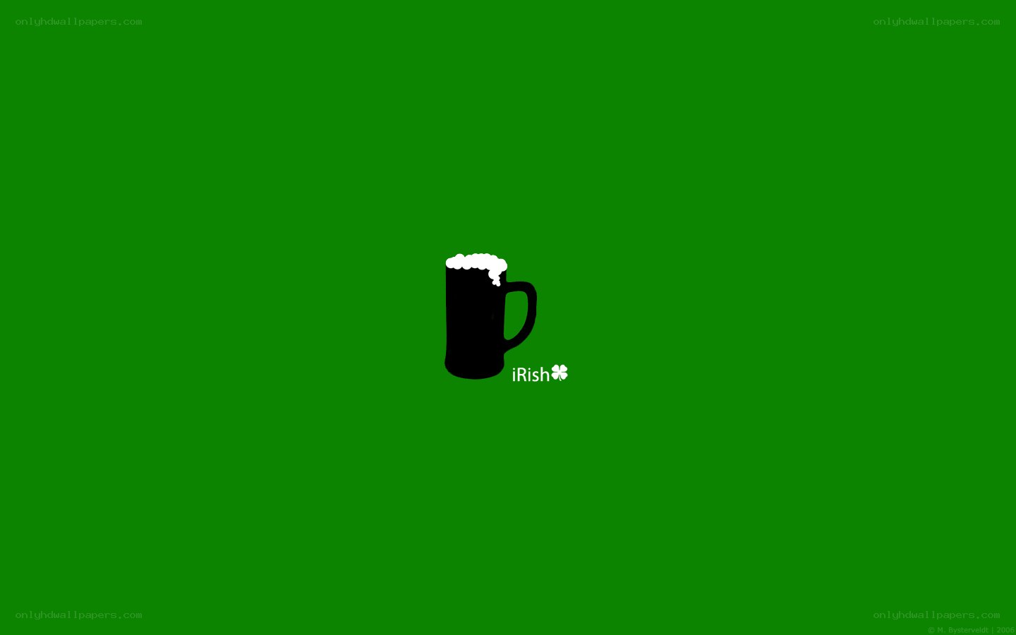 green background with beer mug