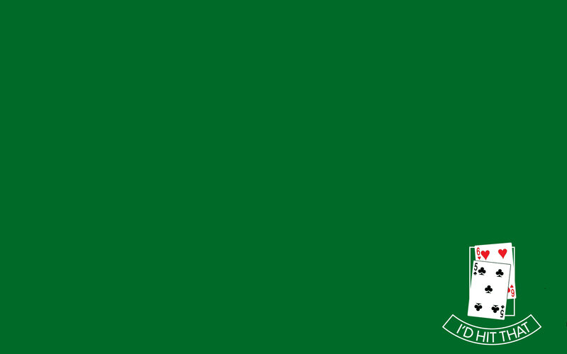 green background with cards