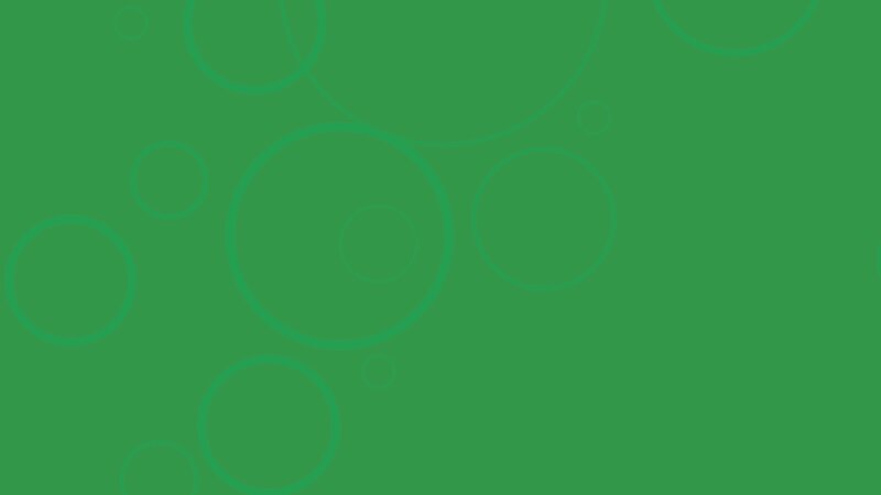 Green Background with Circles