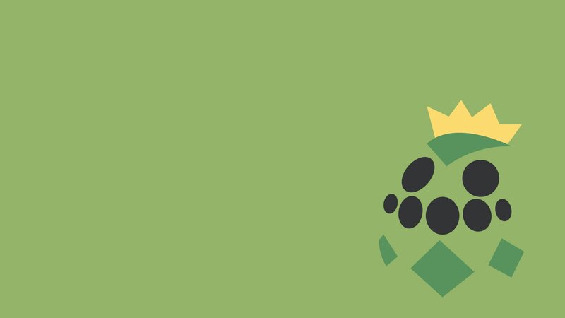 green background with crown icon