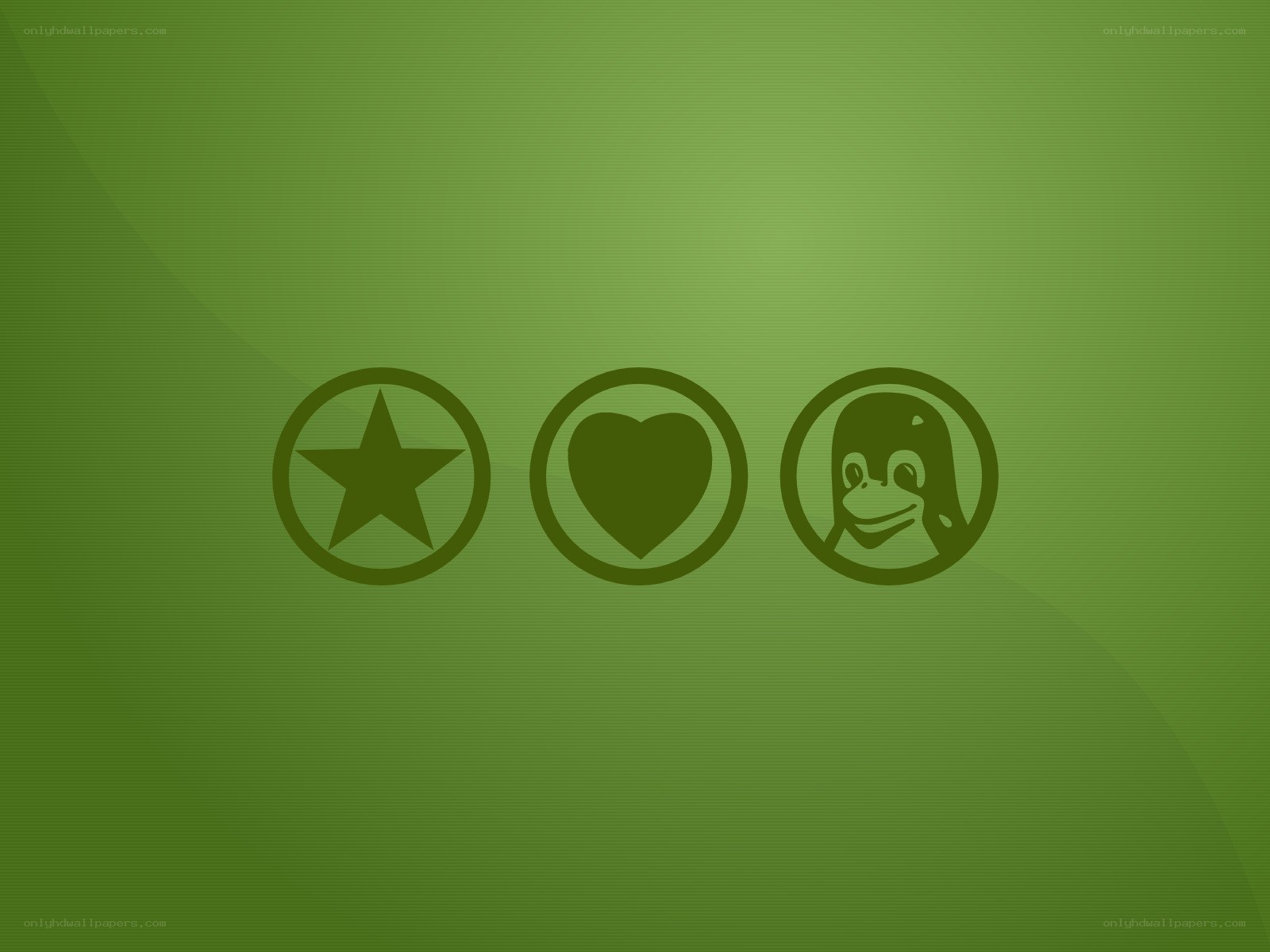 green background with icons