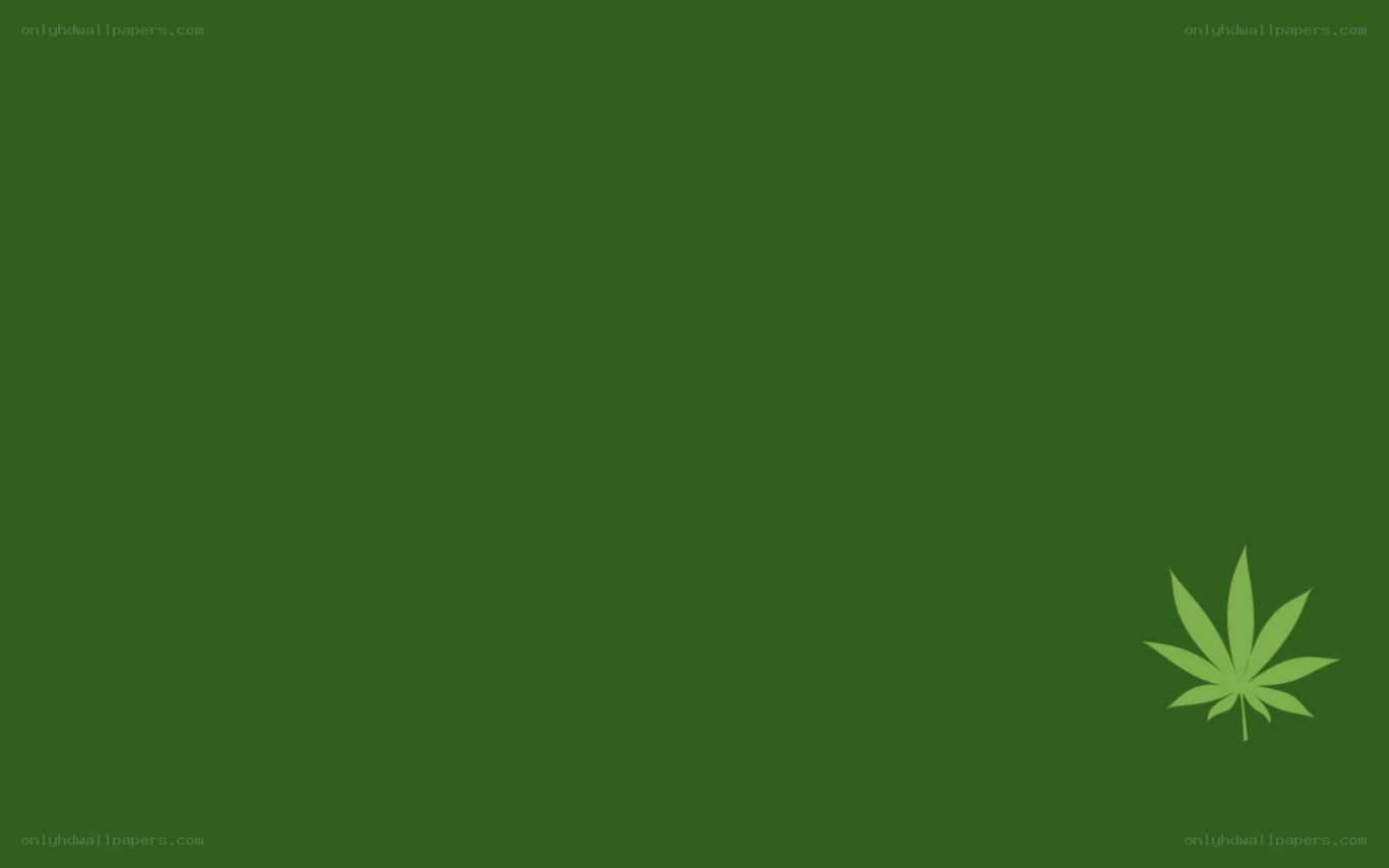 green background with leaf