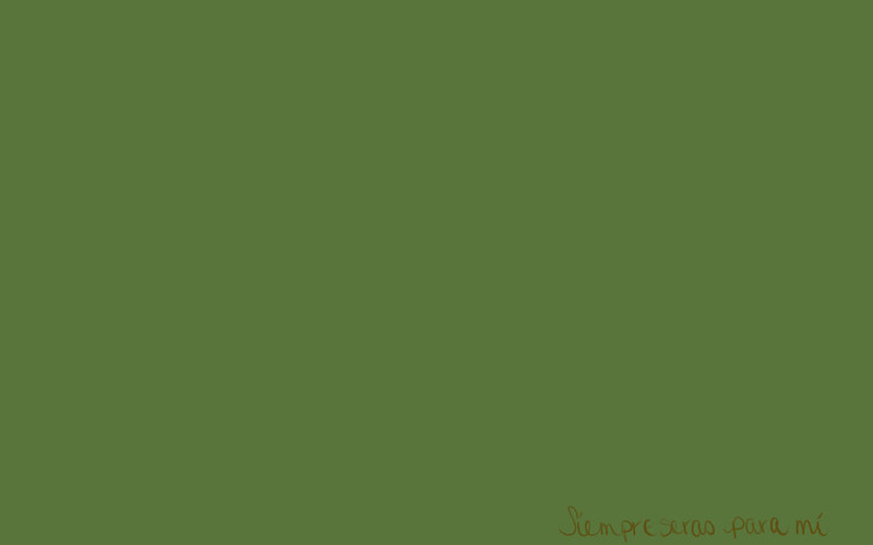 green background with text