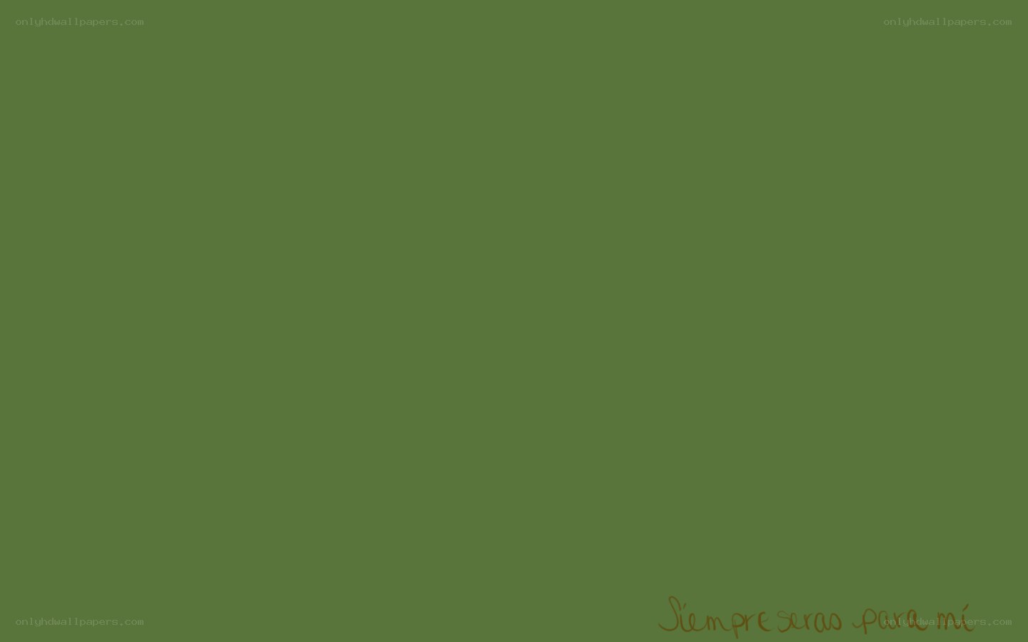 green background with text