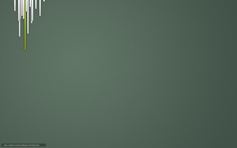 green background with white bars
