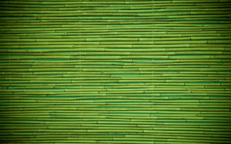 Green Bamboo Mat