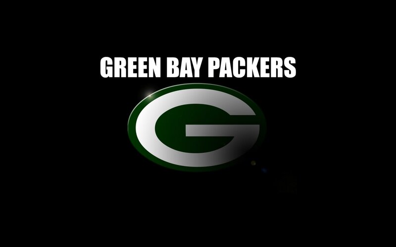 Green Bay Packers Logo — Black
