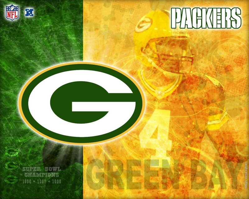 Green Bay Packers Logo — Energetic, Digital Art, Football Helmet