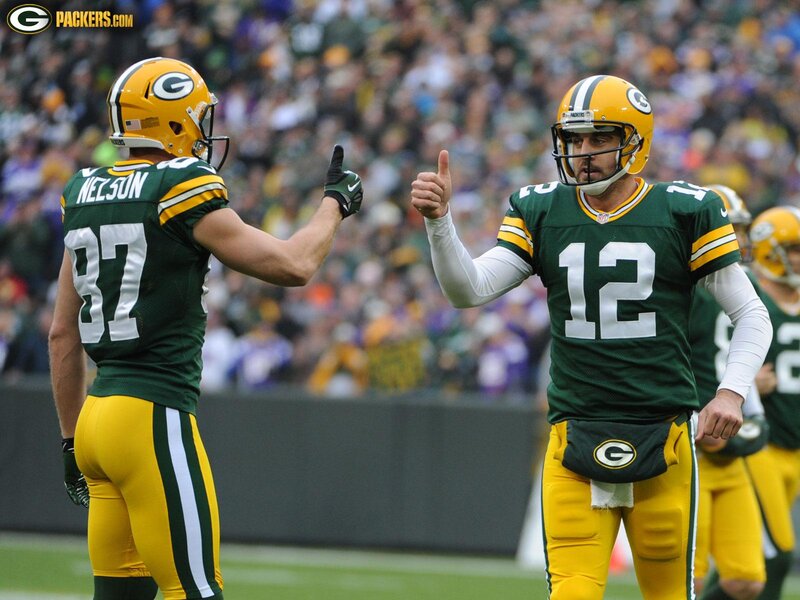 Green Bay Packers Players — Energetic, Photograph