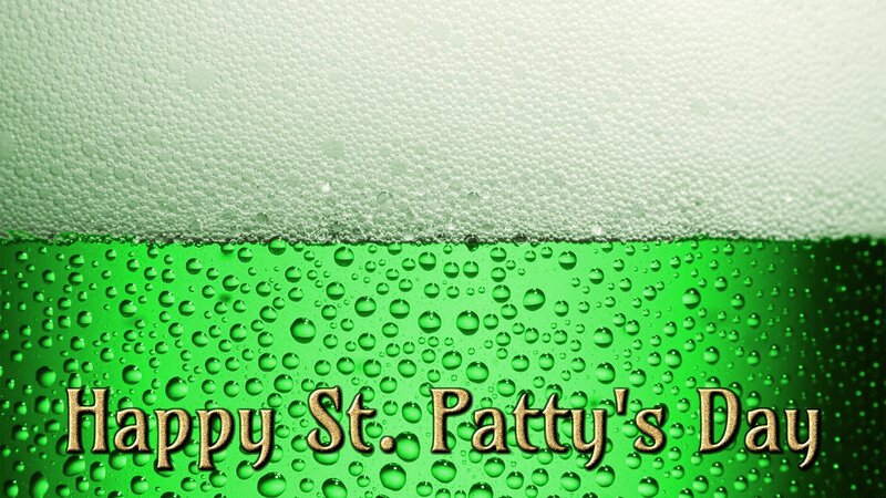 Green Beer Foam