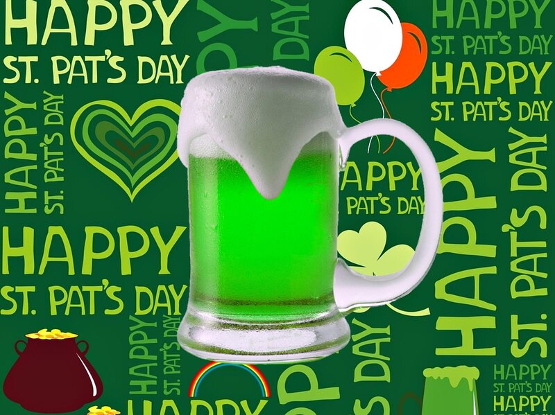 Green Beer Mug