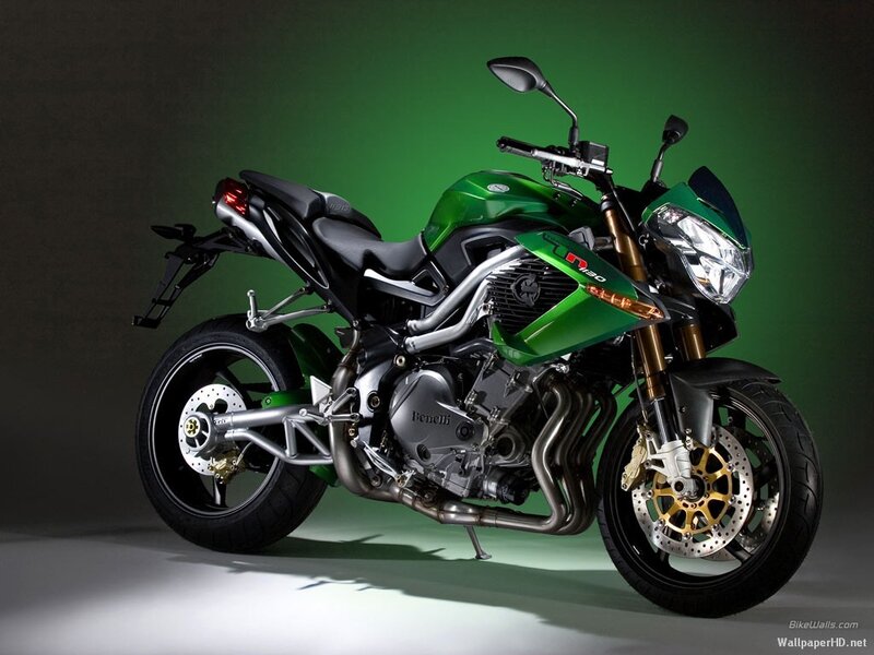 green benelli motorcycle