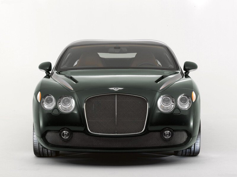 Green Bentley Car