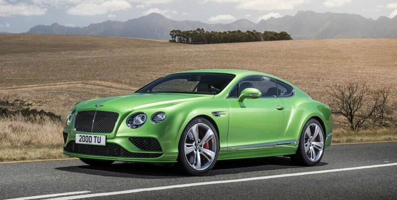 Green Bentley Coupe — Serene