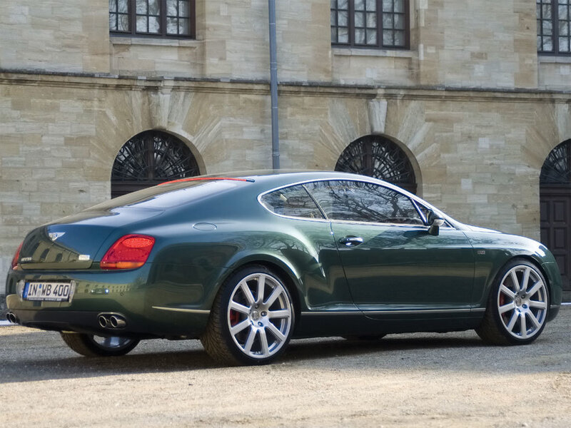 green bentley coupe