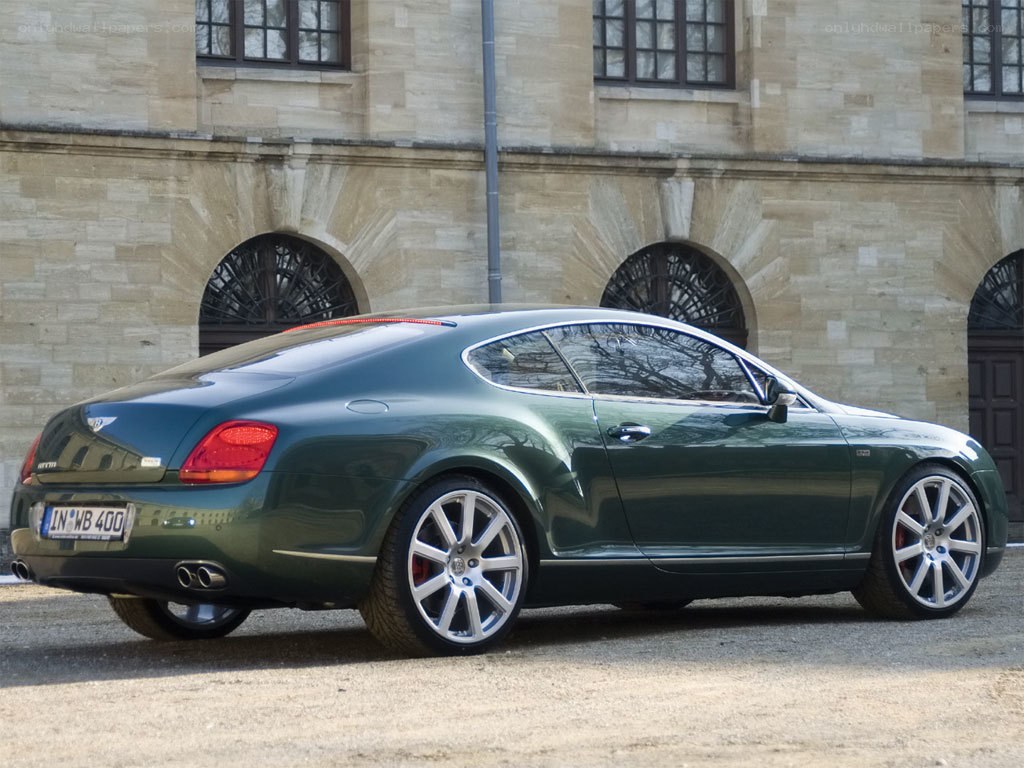 green bentley coupe