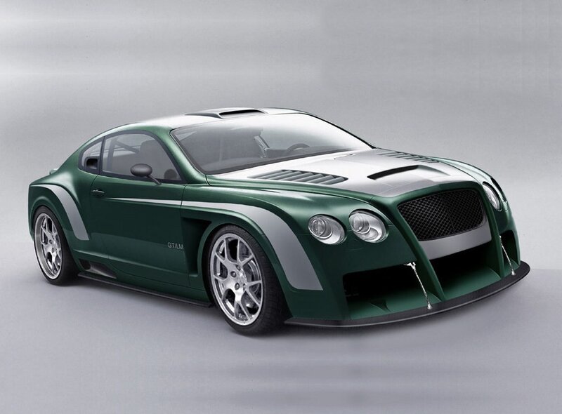 Green Bentley GTLM Concept