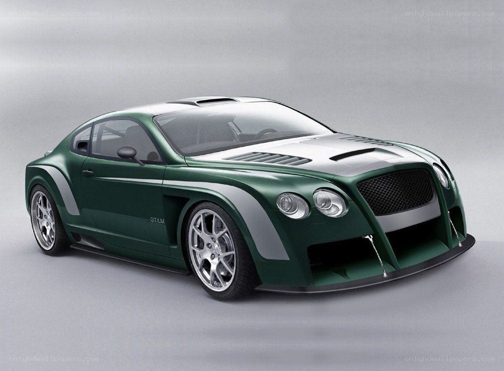 Green Bentley GTLM Concept