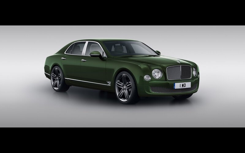 Green Bentley Mulsanne
