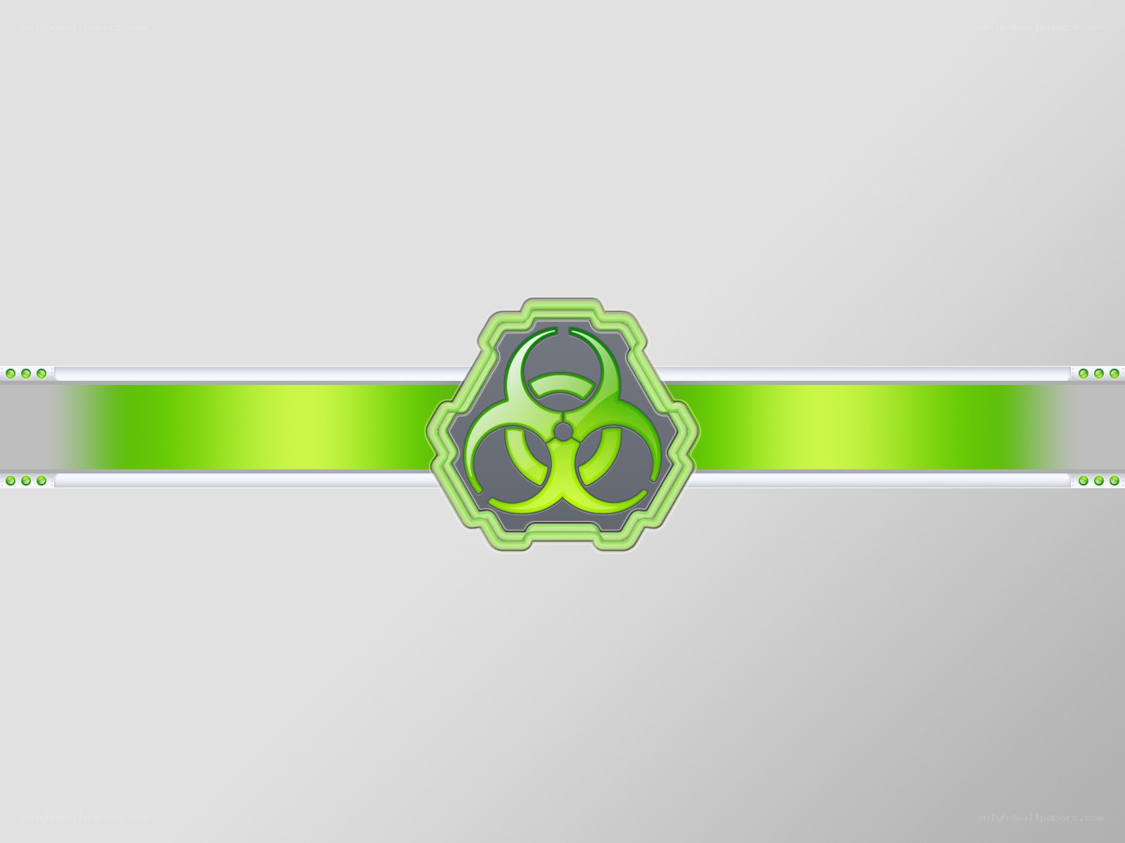 green biohazard symbol design