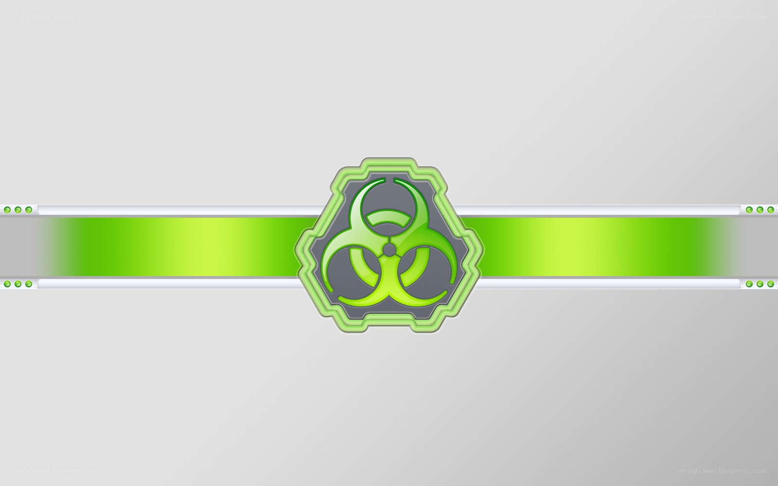 green biohazard symbol design