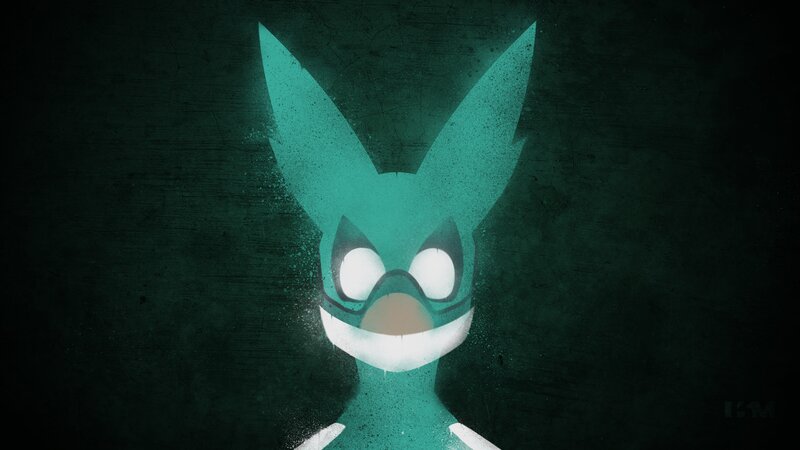 Green Bird-like Character