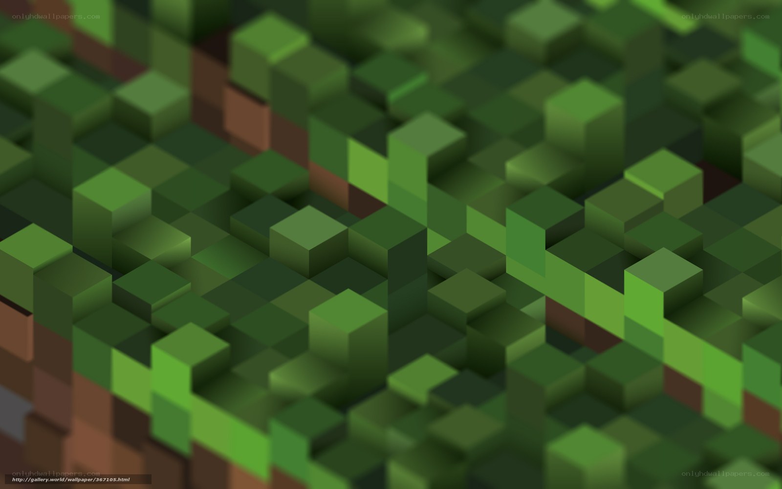 green block landscape