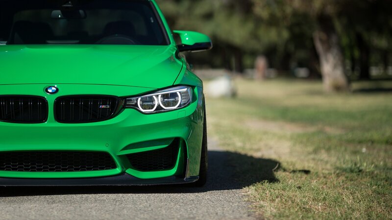 Green Bmw M3 Car — Calm