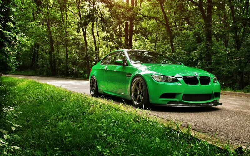 Green BMW M3 Coupe — Serene