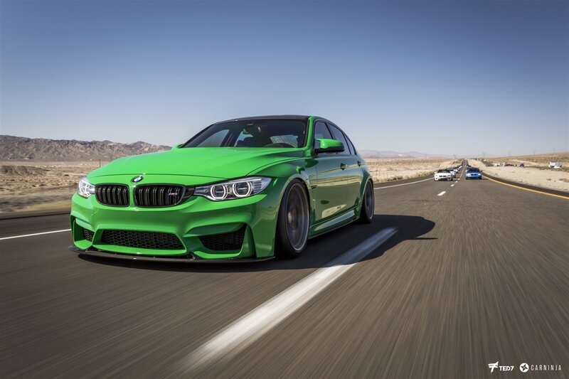 Green Bmw M3 Sedan