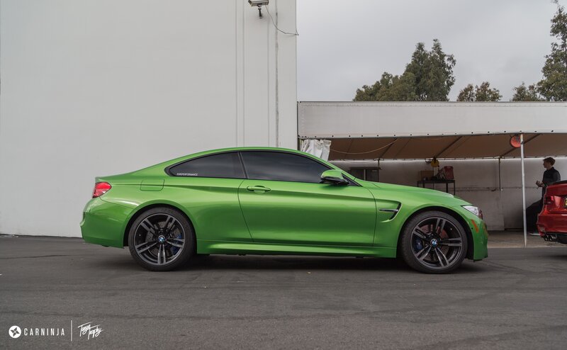 Green BMW M4 Coupe — Neutral
