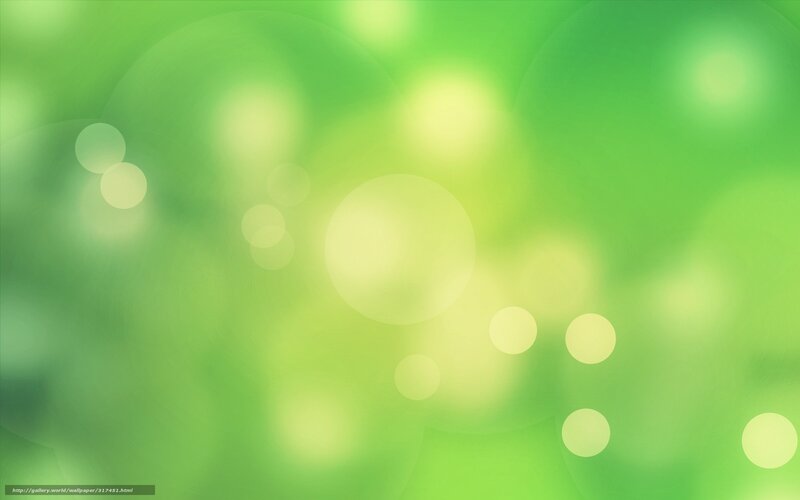 green bokeh background