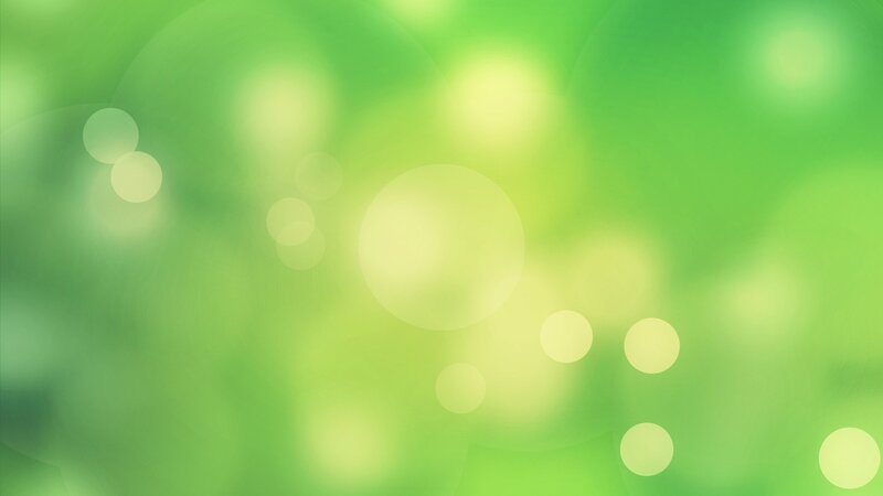 Green Bokeh Background — Calm, Abstract, Circles