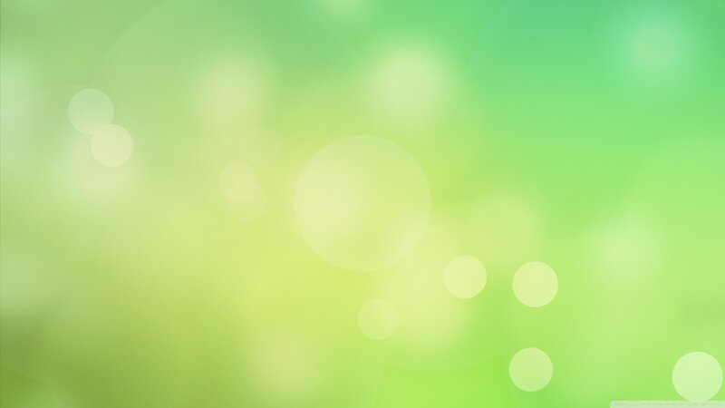 Green Bokeh Background — Calm, Abstract