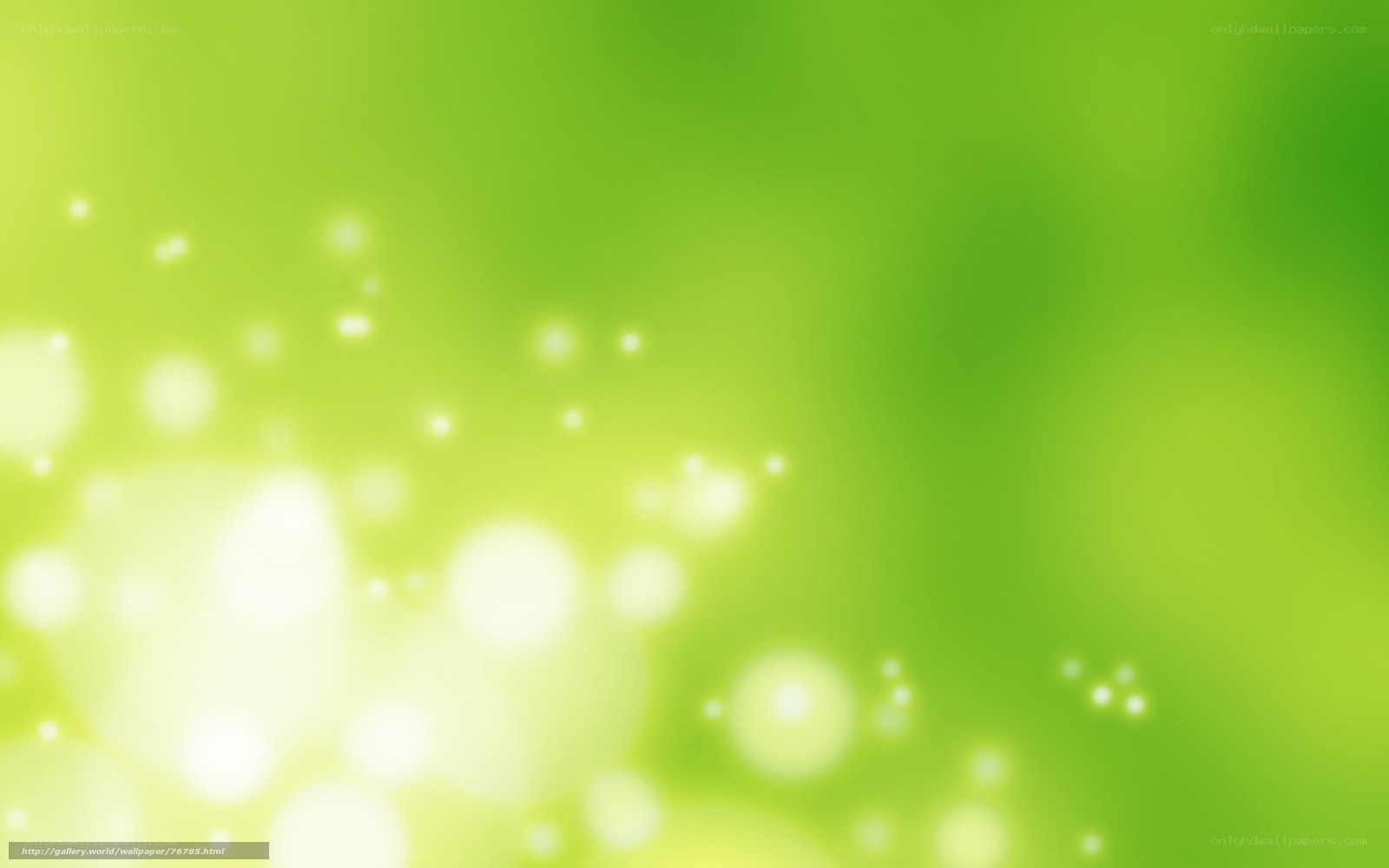 green bokeh background