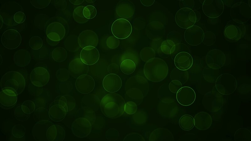 green bokeh circle background