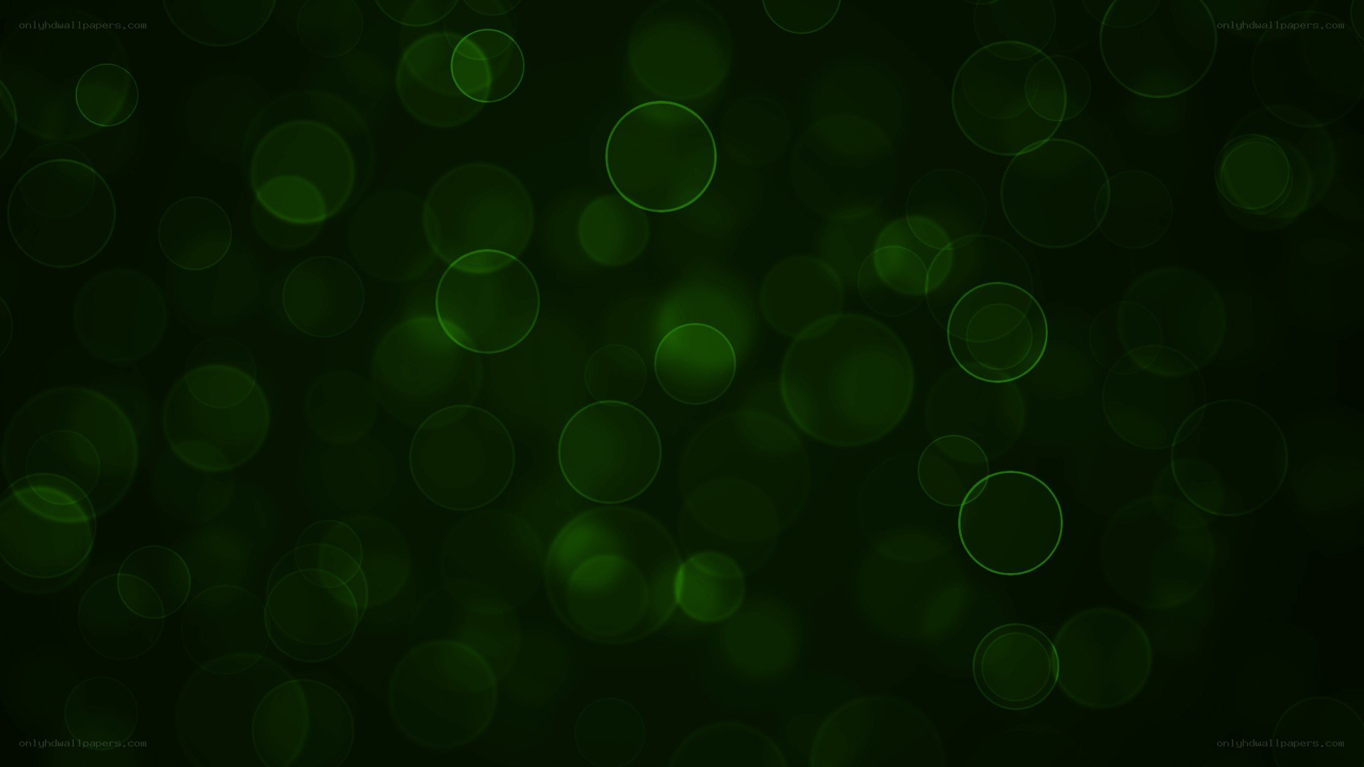 green bokeh circle background