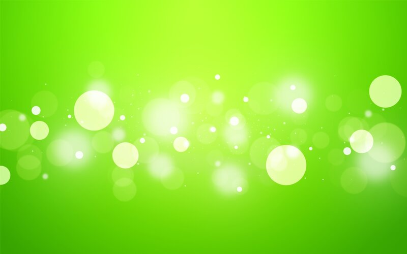 green bokeh light background