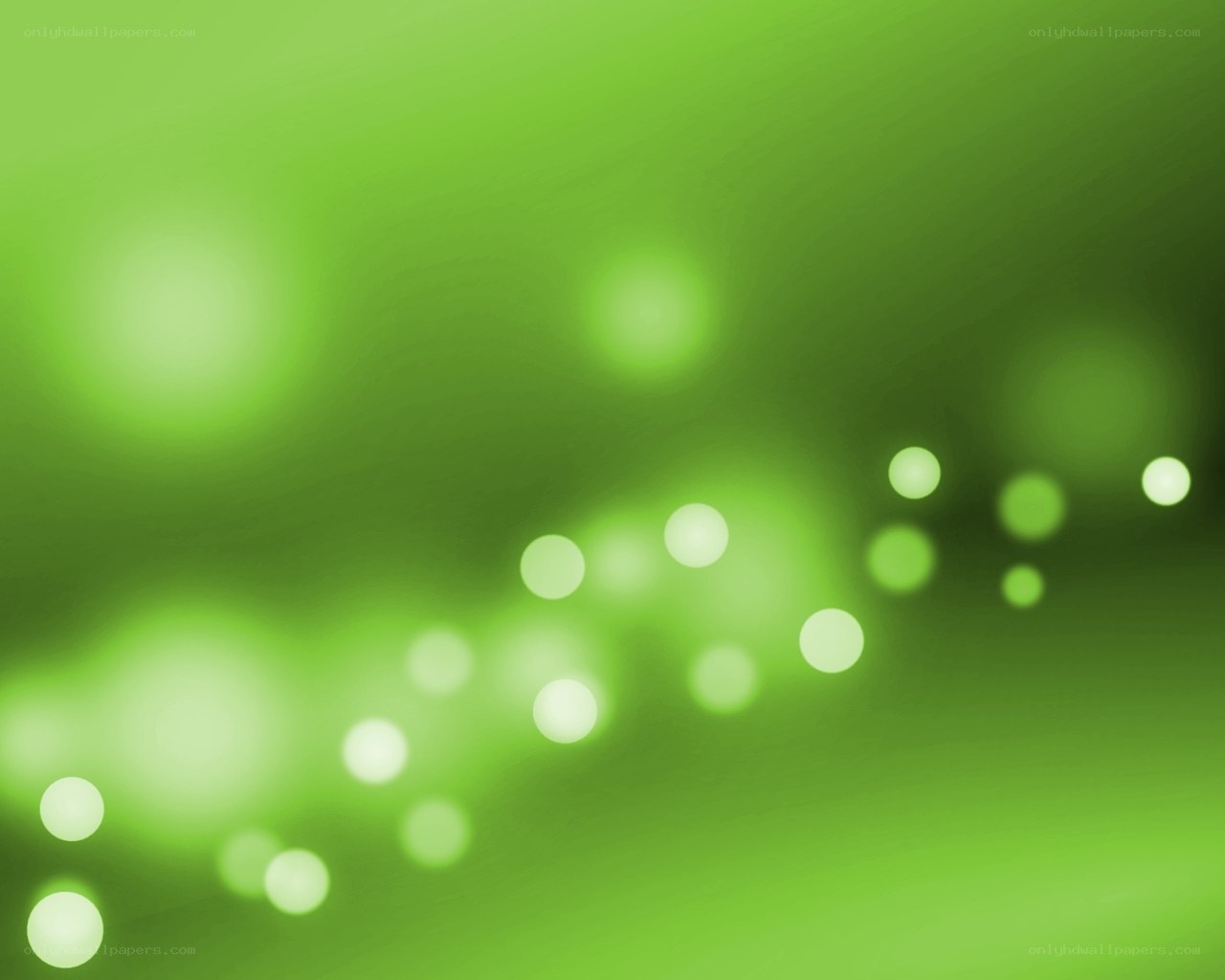 green bokeh lights background